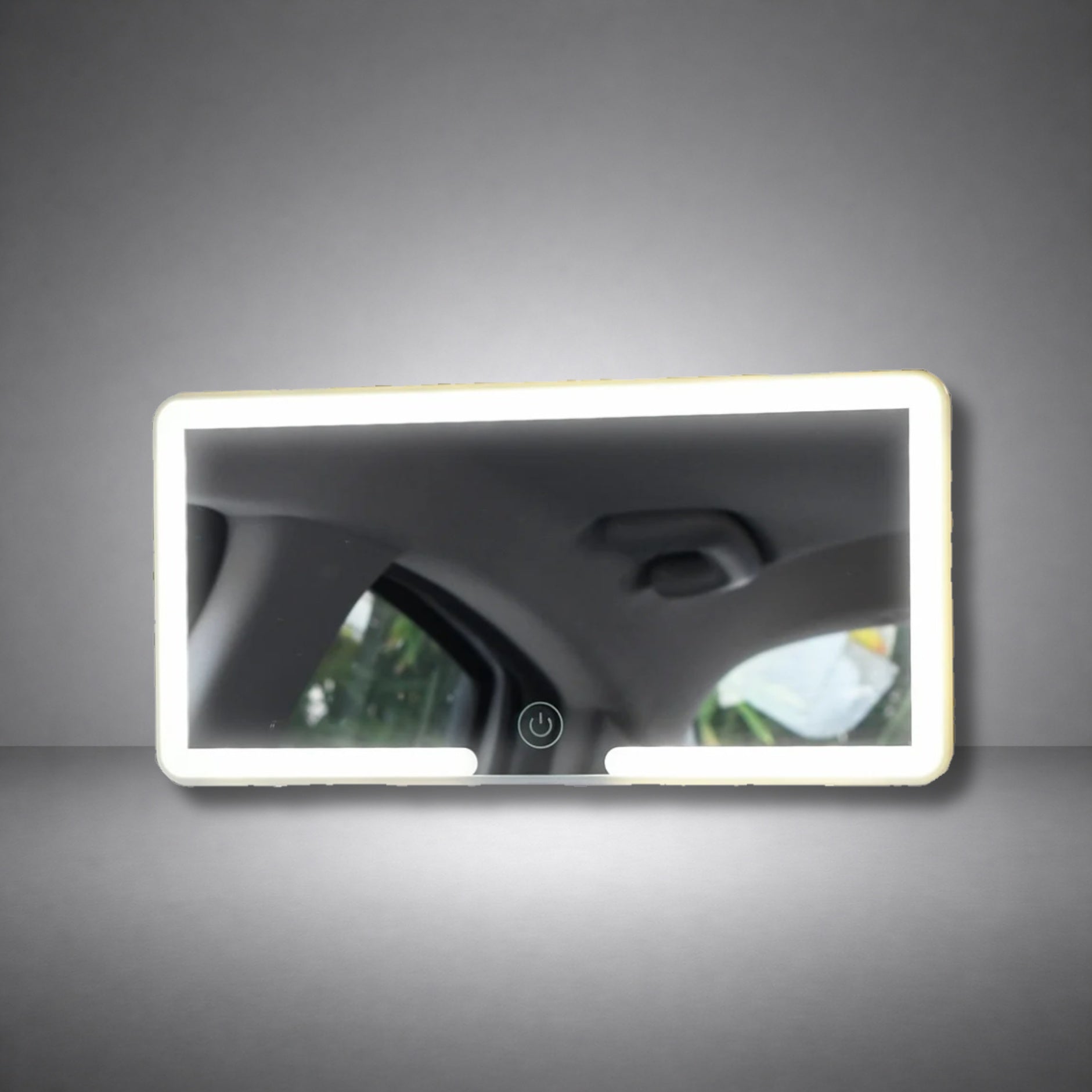 Podświetlane Lusterko Samochodowe LED USB-C