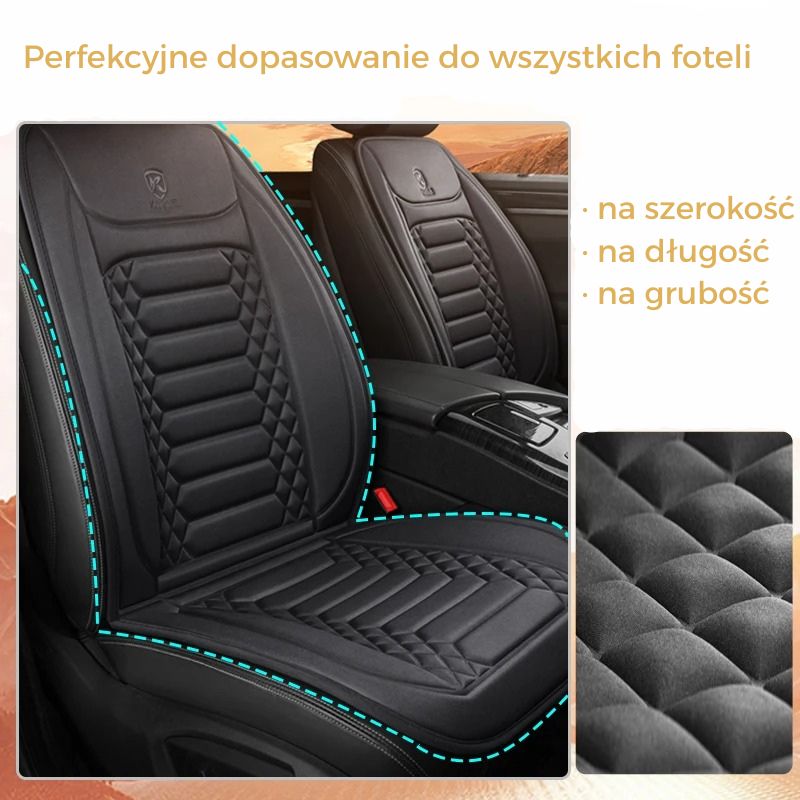 Uniwersalna mata grzewcza na fotele samochodowe