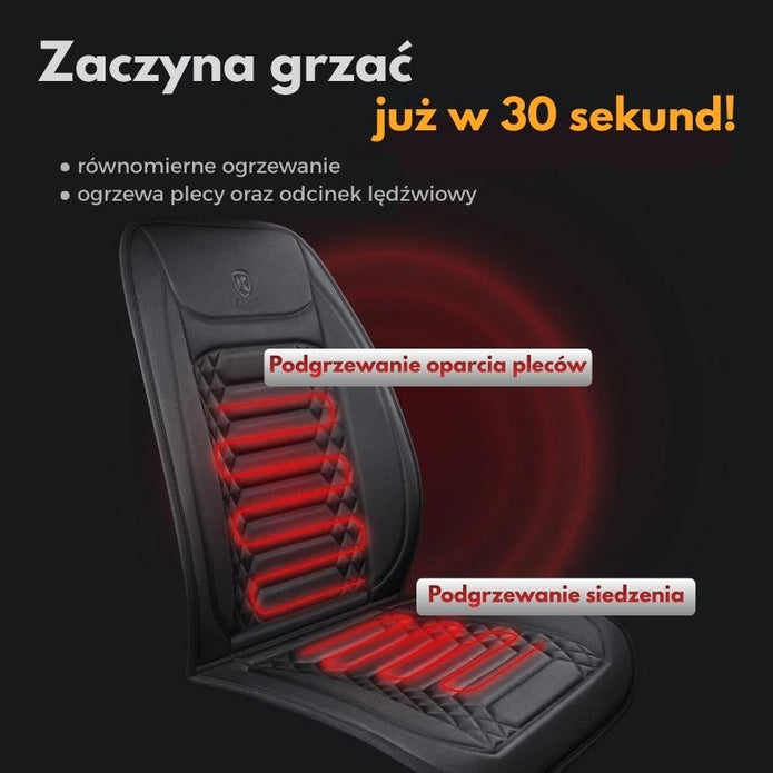 Uniwersalna mata grzewcza na fotele samochodowe