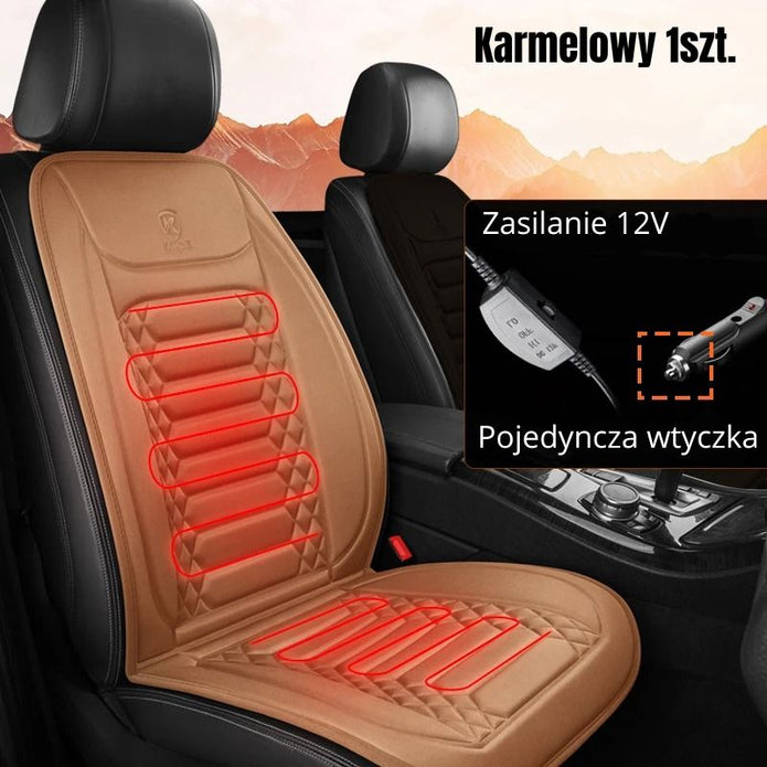 Uniwersalna mata grzewcza na fotele samochodowe